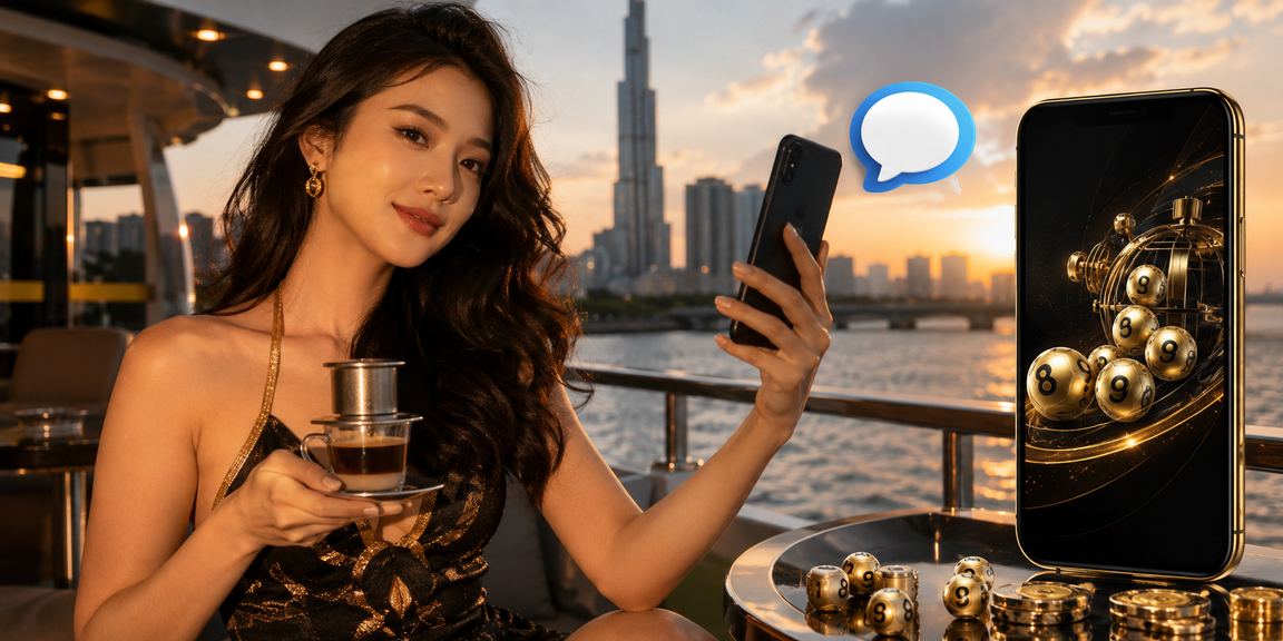 Người dùng tại TP. Hồ Chí Minh xem kết quả xổ số buổi chiều bên tách cà phê